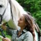 Horse, Girl, Friendship, White Horse, Grooms, However